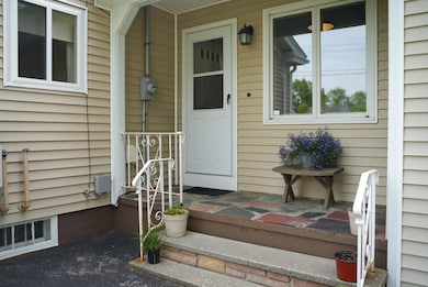 Front porch into mud room