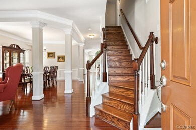 Gorgeous stairway and entrance