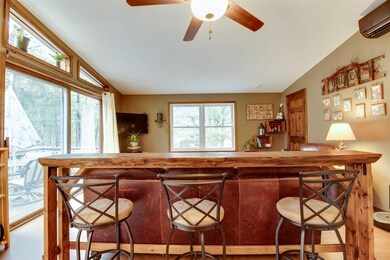 Custom additional couch bar allows for extra room 