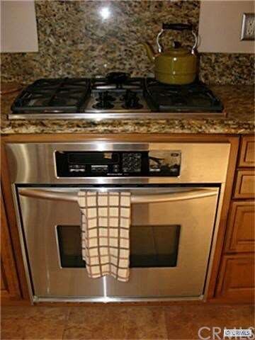 stainless steel Kitchen-Aid oven