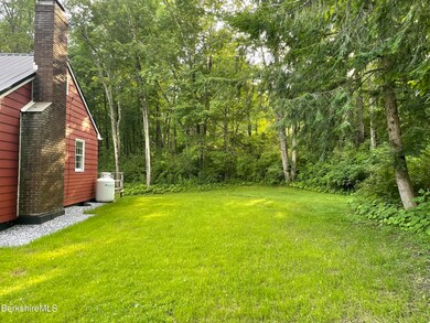 West side of house