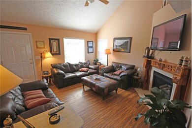 Great Room with Tigerwood Bamboo Flooring