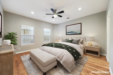 First floor: The second downstairs bedroom is even