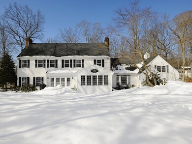 Rear view of house