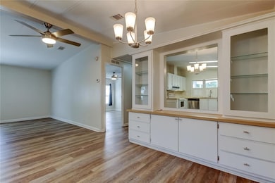 Built in china cabinet