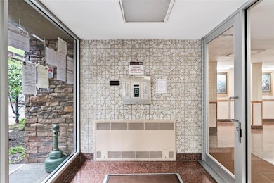 Bathroom with radiator