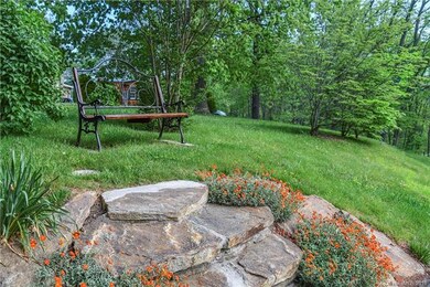Stone steps to the perfect sitting bench