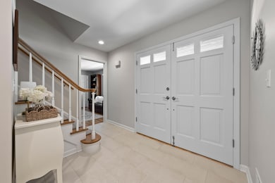 spacious Tiled Foyer
