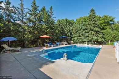 Mature evergreens provide complete privacy.  The a