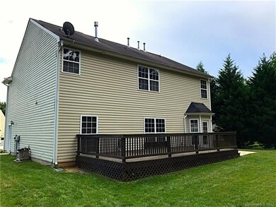 Back of house featues a 12x27 deck.