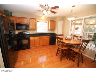 Kitchen - Beautifully updated kitchen with hardwoo