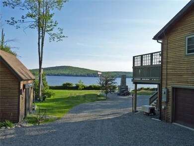 Amazing views as you pull into the...
