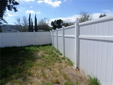 Newer Vinyl Fencing. Notice the View of the Hills 