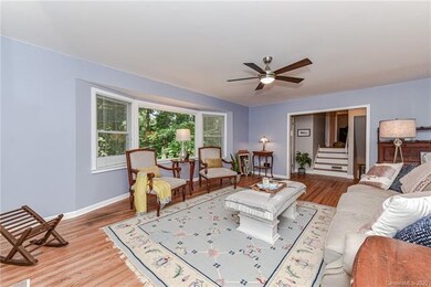 Living Room with great view of the backyard