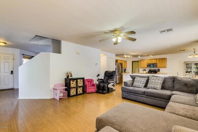 Space for large furniture