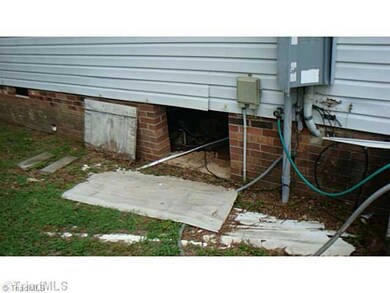 Exterior Back. Heat Pump Missing