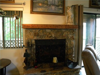 WOOD BURNING FIREPLACE