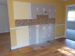 Kitchen wall