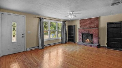 Entry into living room