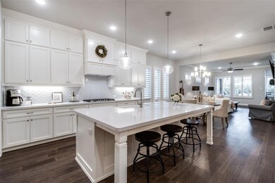 Kitchen with oversize Island. Look at all that cab