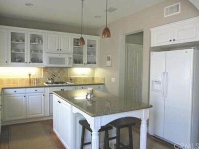 Modern, clean lines enhance this beautiful kitchen