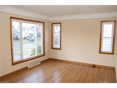 Freshly painted living room
