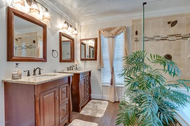 Master Bathroom dual vanities