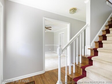 Front door looking in