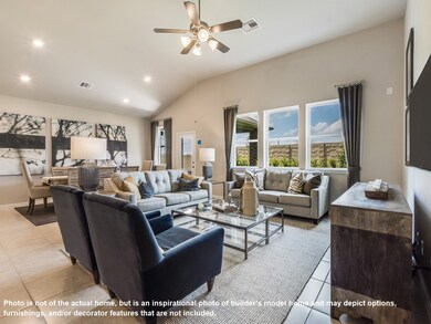 Photo is not of the actual home, but is an inspira