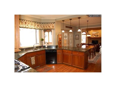 Kitchen and Eating Area Opens to Family Room.