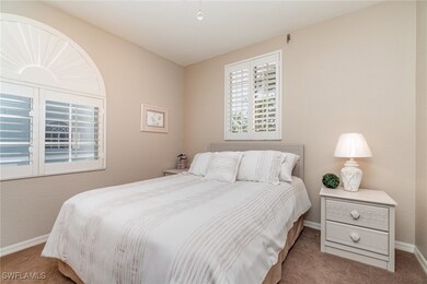 Bedroom featuring carpet