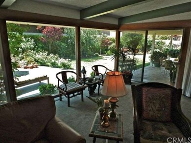 Living Room looking out to Courtyard