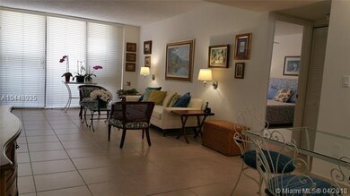 Spacious Living Area opens to extra long balcony -