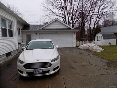 Attached Garage and Shed