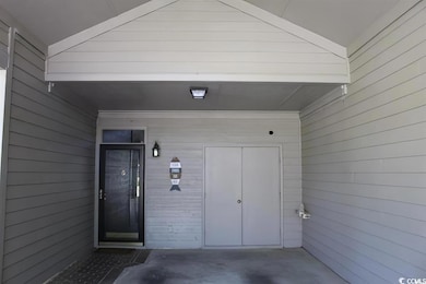 View of exterior entry