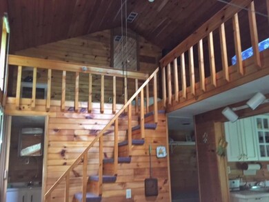 Loft area leads to master space