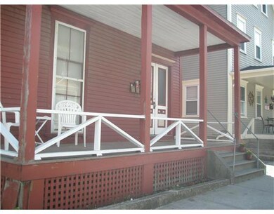 Exterior Front. Comfortable front porch