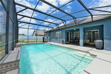 Large Solar Heated Pool and Covered Patio