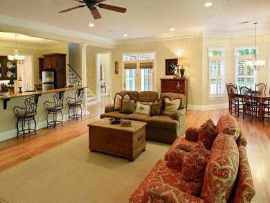 This view is from the great room and showcases the