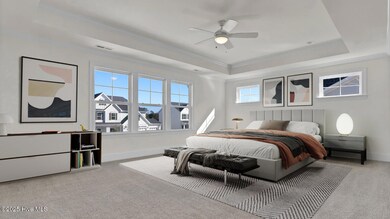 Virtually Staged Bedroom