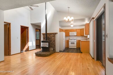 Living Room With Fireplace