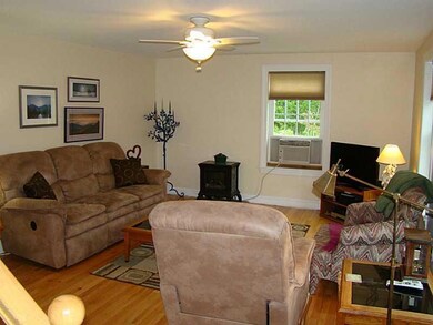 Living Room. Hardwood floors, open...