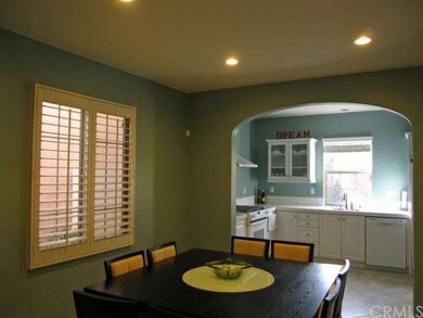 Large dining area between kitchen and great room