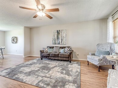 The home is painted in refreshing light neutral co