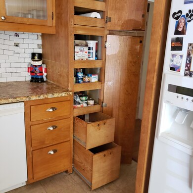 built in pantry veg drawers
