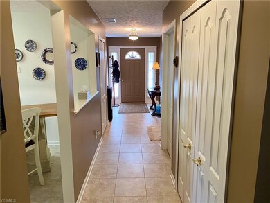 Entry Foyer with ceramic tile