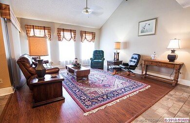 The living room also has beautiful, easy-care floo
