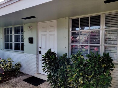 Entrance into unit offering nice landscaping