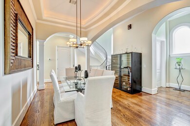 Formal dining room.