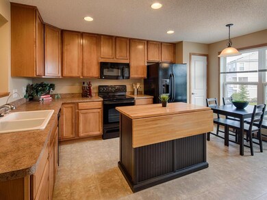 Super clean, spacious kitchen, great room feel is 